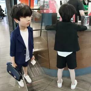 팜므 결혼식 유아정장 아동 남아 아기 돌아기 파인반바지 캐주얼수트세트설날