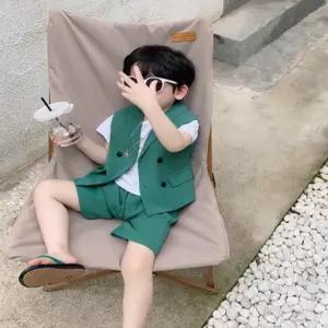 팜므 아동 남아 아기 정장 돌아기 여름 럭셔리 2종세트설날