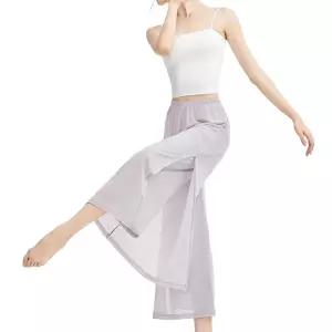 의상 댄스복 여성 방송 연습복 발레 댄스상의 줌바 스포츠