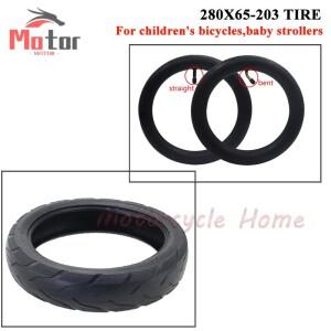 12 인치 공압 타이어 280x65-203  자전거 트롤리 용 내부 튜브  유모차 손수레 바퀴