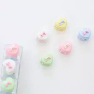 키캡키링 만들기 키보드 파츠 하트 리본 케이크 B3