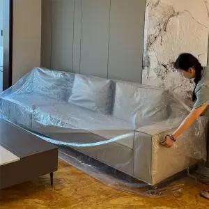 투명 방수 방진 비닐 덮개 가구보호 두꺼운 필름 스크래치 방지 커버