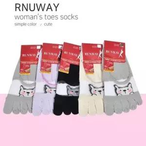 숙녀발가락덧신 캐릭터발가락양말 여성용캐릭터덧신