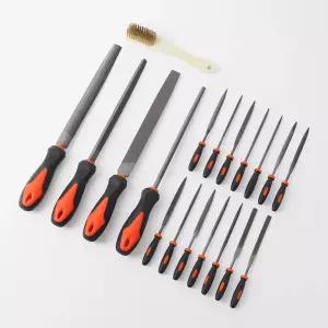 연마공구 야스리 쇠줄세트 19종 /보관파우치 목공줄 쇠줄 야스리 야슬이