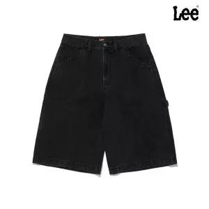 리 LEE 페인터 데님 쇼츠 블랙 LE2602IS31BK 162134