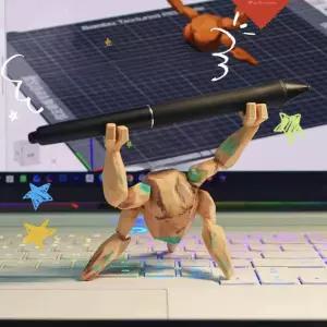 프로젝트 헤일메리 로키 펜꽂이 피규어 펜을든 캐릭터 펜홀더 인테리어 소품 키덜트 굿즈