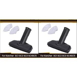 N98R 2X 스팀 클리너 핸드 노즐 도구 브러시, 마이크로파이버  패드 포함, 카처 SC1 SC2 SC3 SC4SC5 부품용