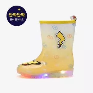 [폴키즈][폴키즈] 피카츄 레인부츠 LED (FRZRAIN001_YELLOW)