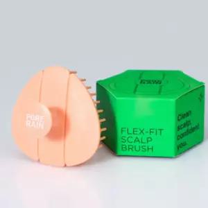 퓨어레인 샴푸 브러쉬 두피 마사지 각질 스칼프 피치