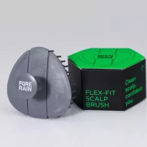 퓨어레인 샴푸 브러쉬 두피 마사지 각질 스칼프 차콜