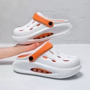 에어쿠션 슬리퍼 통굽 샌들 EVA  스트랩 여름 데일리 편한 신발 족저근막염 JS956