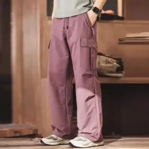 팬츠 남성 면 캐주얼 사계절 스트레이트 핫아웃도어 쿨링 멀티포켓 기능성 쿨맥스 DUCHI2