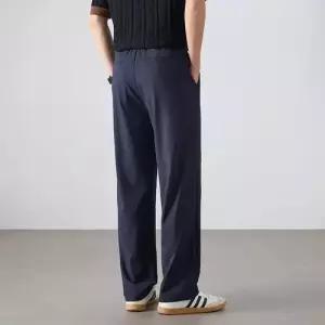 캐주얼 팬츠 남성용 면 정장 라이셀 쿨 스트레이트핏 혼방 DUCHI1