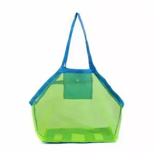 ( )투명 물놀이 가방 바닷가가방 물놀이가방 수영가방 모래놀이가방 메쉬비치백 계곡가방 장난감가방 수영