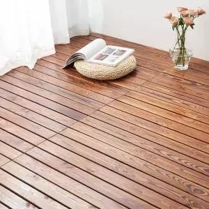 방부식 목재  야외 테라스 발코니 선룸 욕실 안뜰 미끄럼 방지 방수 방수선크림 단단한 라미네이트 바닥재
