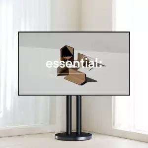 나무궁 스탠드 특대형TV거치대 이동식 티비거치대 삼성 LG 55인치 65인치 75인치 80인치 86인치 100인치 300 400 500 600 700 800베사 호환 블랙