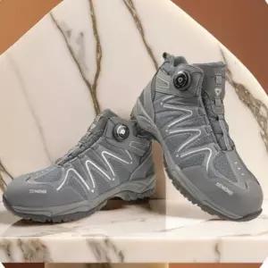 세몽 안전화 다이얼 고어텍스 현장화 건설화 공장신발 그레이 6in