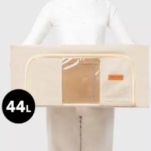 ( )BS 프리미엄 옷정리 펜트리 수납 이불 다용도 폴딩 접이식 함 그레이 44L 1개