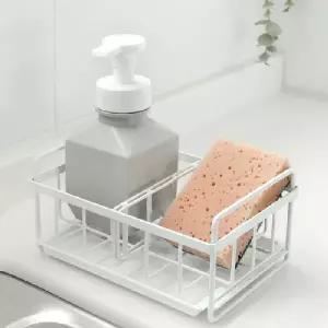 ( )BS 수세미 거치대 주방 정리대 싱크대 세제랙 물 받침대 다용도 칸막이 선반