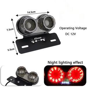 혼다 레블 250 500 바이크 오토바이 개조 부품 LED 미등 브레이크 램프 번호판 표시등 팝업 라이트 방향지