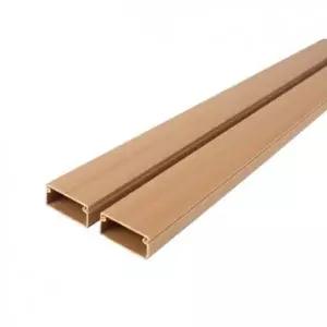 (옵션 우드)코텍 전선 몰딩 전선 정리 커버 덮개 우드 30mmx1m 2P