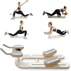 플렉시홈 척추 비틀기 및 스트레칭 트레이너 탈부착식 허리 기계 요통 를 위한 조절 가능한 운동 기구 감압