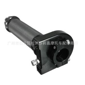 바이크 오토바이 수정 액세서리 CNC 알루미늄 합금 스로틀 핸들 커버 미끄럼 방지 고무