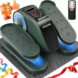 VIVURN 업그레이드된 책상 밑 타원형 12단 전진 및 후진 수동 자동 모드 미끄럼 방지 매트를 사용하는