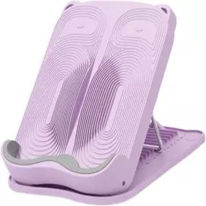 콜라시 종아리 스트레칭 보드 경사 홈 짐 다기능 발목 운동 다리 햄스트링 바이올렛에 맞게 조절 가능