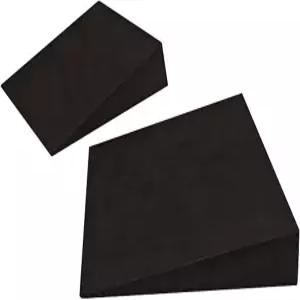 JISADER 2PCS 스쿼트 웨지 블록 종아리 스트레칭 보드 휴대용 EVA 램프 풋 경사 연습용 필라트 운동