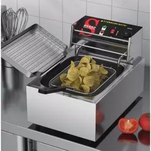 대신 전기튀김기 1구 탁상형 제품 업소용튀김기