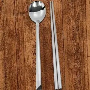 수저 식당 단체 업소용 뷔페 숟가락 젓가락 스테인리스 10벌