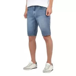 [핫코드]남자 여름 케인 라이트 인디고 청 반바지  HC831