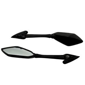 가와사키 닌자 400/650 범용 바이크 오토바이 사이드 미러, 크로스 라이딩 스타일 조절 가능 자동차 부품