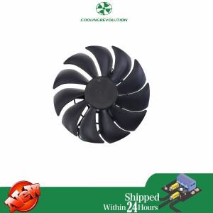 HP 호환 Radeon RX 5500 그래픽 카드 PC 게이밍 H88-1E414-500HP 호환, 4 핀 선풍기, 88mm FD9015U12D, DC1