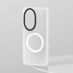 For Honor 200 Pro 케이스 심플한 스킨 느낌의 프로스트 마그네틱 올인클루시브 아크릴 커버 충격 방지 범