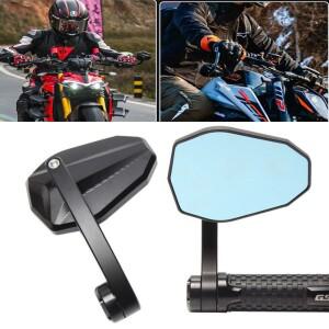 바이크 오토바이 백미러 스즈키 GSX-S1000 GSX-S750 SV 650 Gladius 용 스쿠터 바 엔드 핸들