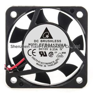 델타 EFB0412VHA DC12V 0.23a 40*10mm 4010 4cm  듀얼 볼 베어링 중앙 프로세서 섀시 그래픽 카드 냉각 팬