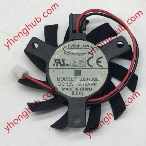 Everflow T126010SL DC 12V 0.10A 2선 55X55mm 냉각팬