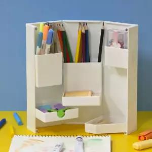 사무실 서재 책상 소품 수납 데스크 서랍 3단 접이식 정리함 보관함