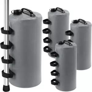 캐노피 워터 웨이트 백 팝업 88파운드 텐트 가제보 야외 쉼터 우산 수영장 사다리 세트 각각 4리터 10리터