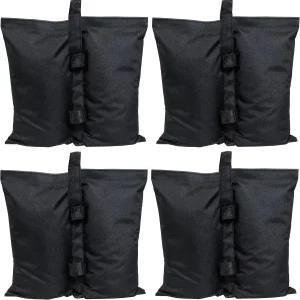써니데이즈 폴리에스터 샌드백 캐노피 웨이트 - 충전식 앵커 부착하기 쉬운 4종 세트 블랙