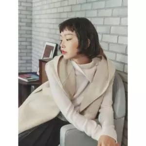 빈폴레이디스 핸드메이드 후드 베스트 베이지 BF4X36C01A