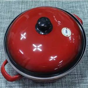 ELO KM02OB40 인덕션 전골 냄비 샤브샤브 냄비 웍 냄비 28CM