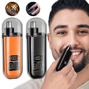 남성용 코털 트리머 USB 충전식 미니 포켓 깎기 휴대용 전기 눈썹 귀 커팅기