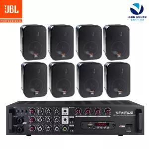 JBL Control1 Pro + EMA-400N 헬스장 태권도장 검도장 카페 매장
