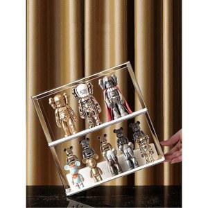 피규어장식장 진열 LED 박스 보관 60x60x155cm 투명 레고케이스