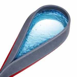 욕실차단 물튀김방지 접착식 실리콘 물막이 회색 1M