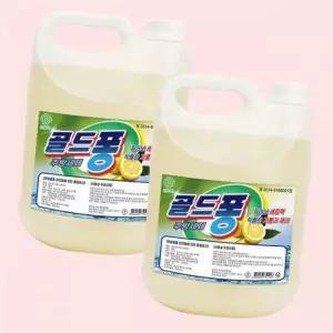 주방세제 최 골드퐁 4Lx2개 고농축주방세제 대용량 업소용 말통 4441349