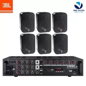 JBL스피커+멀티앰프 컨트롤1프로(6통)+EMA600N 회의장 연설 교회 강당 행사장